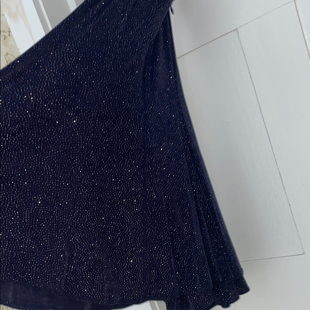 Elegant Navy Blue Women's Dress - Picture 7 of 10